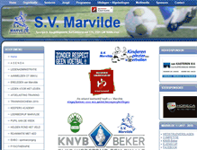 Tablet Screenshot of marvilde.nl